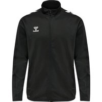 HUMMEL Unisex Adults, Unisex Adult hmlCORE XK POLY ZIP SWEAT, Größe M in Schwarz