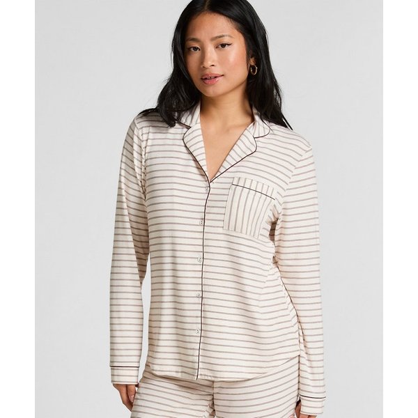 Hunkemöller Pyjama Essential Jersey Long-Sleeved Jacket