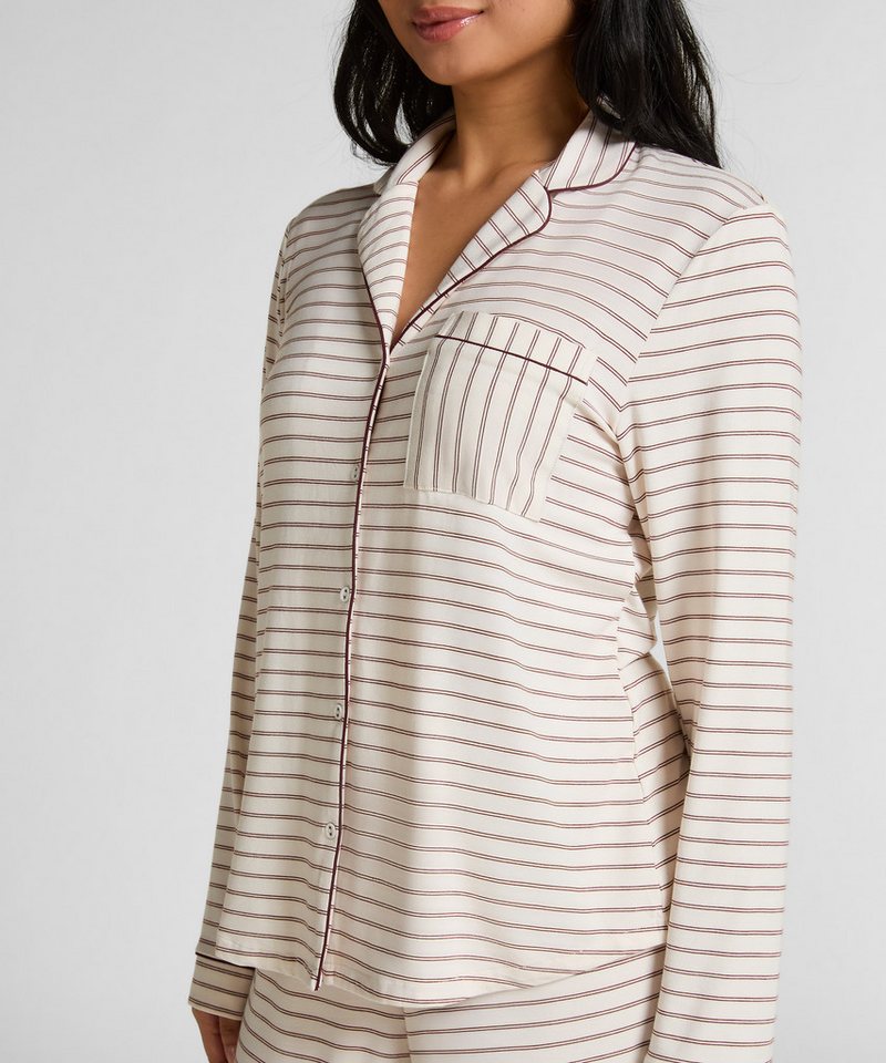 Hunkemöller Pyjama Essential Jersey Long-Sleeved Jacket – Bild 2 von 5