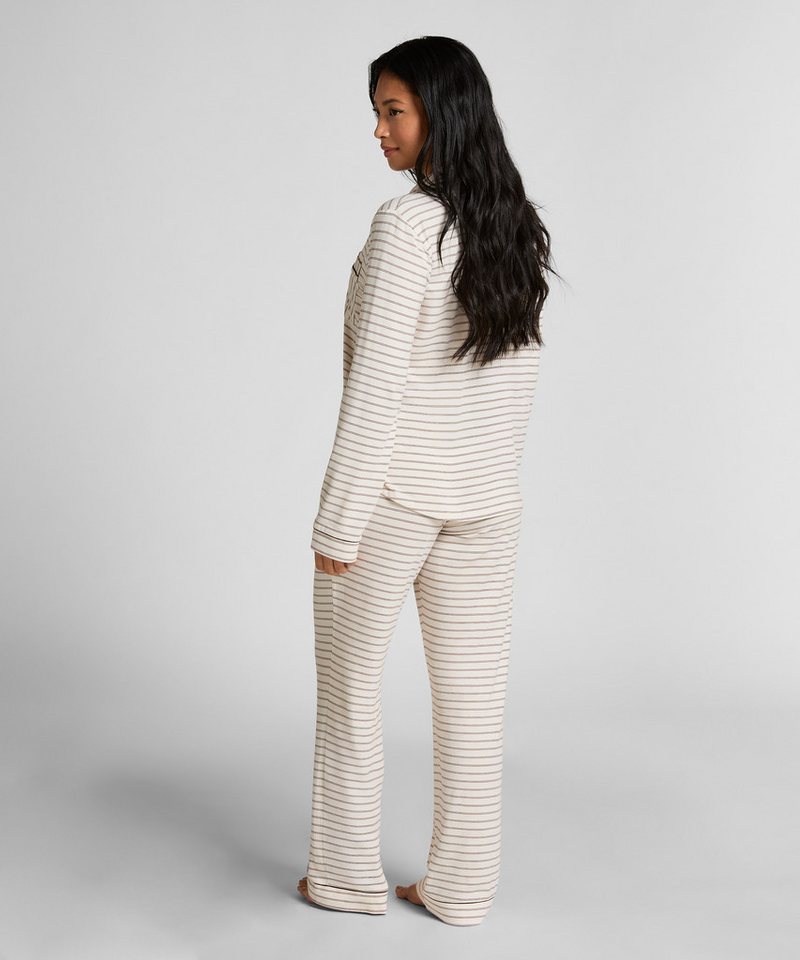 Hunkemöller Pyjama Essential Jersey Long-Sleeved Jacket – Bild 4 von 5