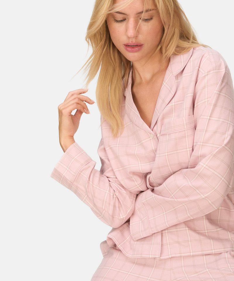 Hunkemöller Pyjama Jacket Longsleeve Woven – Bild 2 von 5