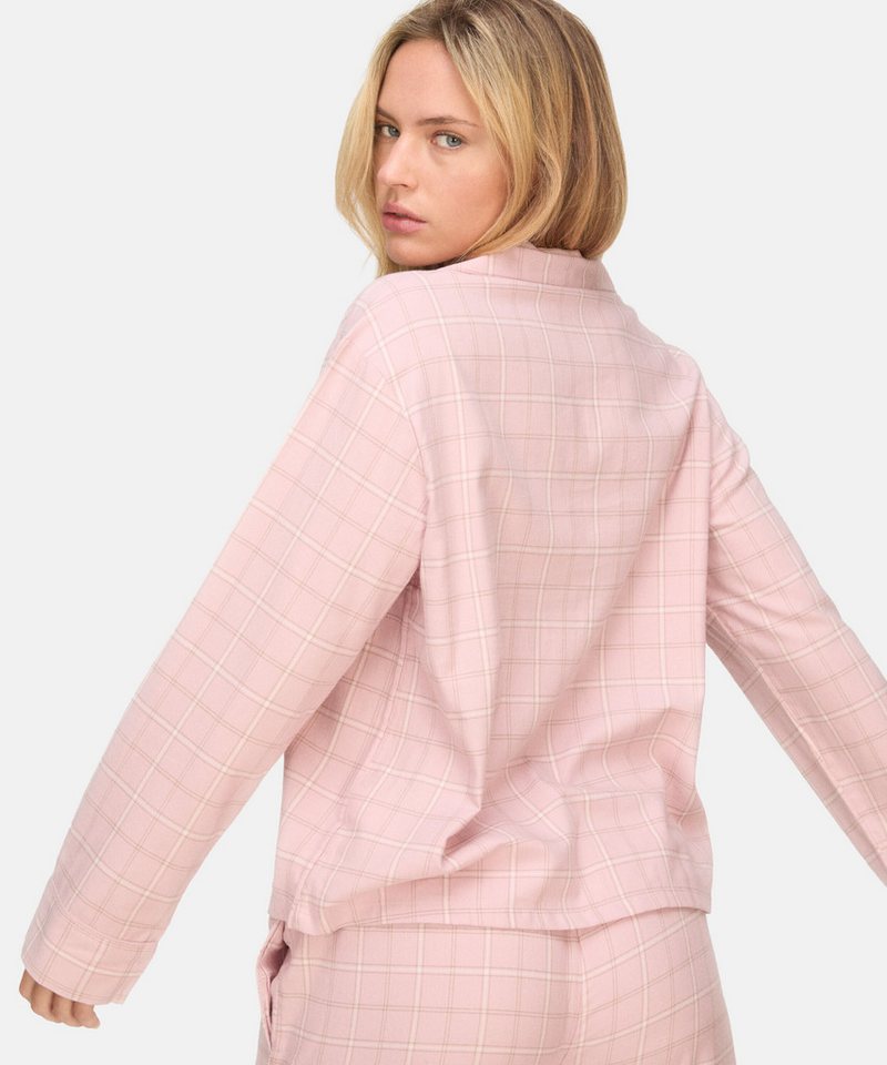 Hunkemöller Pyjama Jacket Longsleeve Woven – Bild 4 von 5