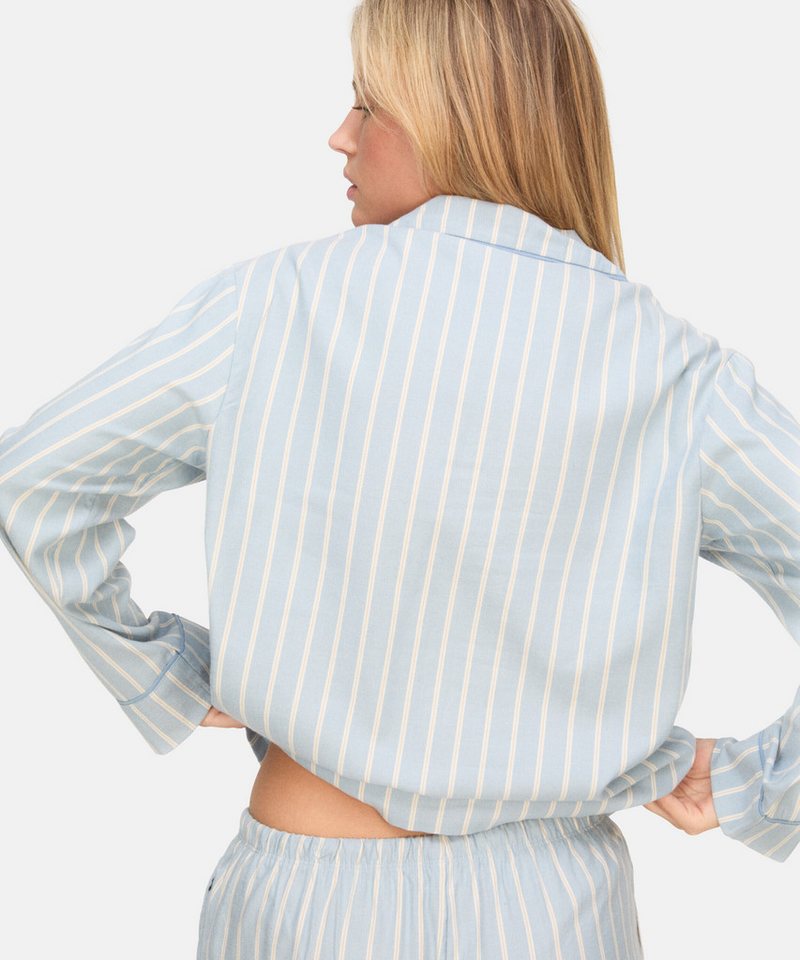 Hunkemöller Pyjama Jacket Longsleeve Woven – Bild 4 von 5
