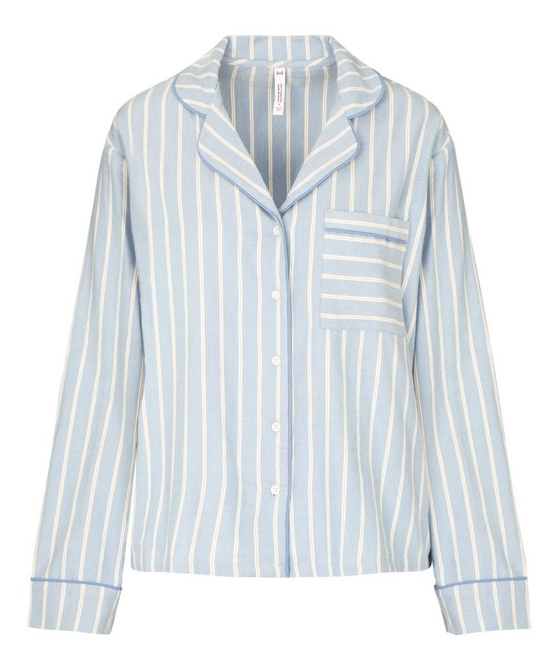 Hunkemöller Pyjama Jacket Longsleeve Woven – Bild 5 von 5