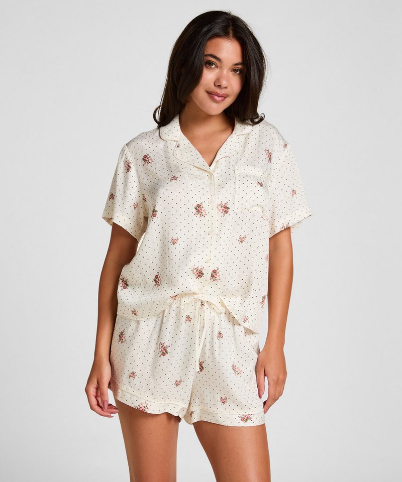 Hunkemöller Pyjama Pyjama Jacket Satin – Bild 3 von 5