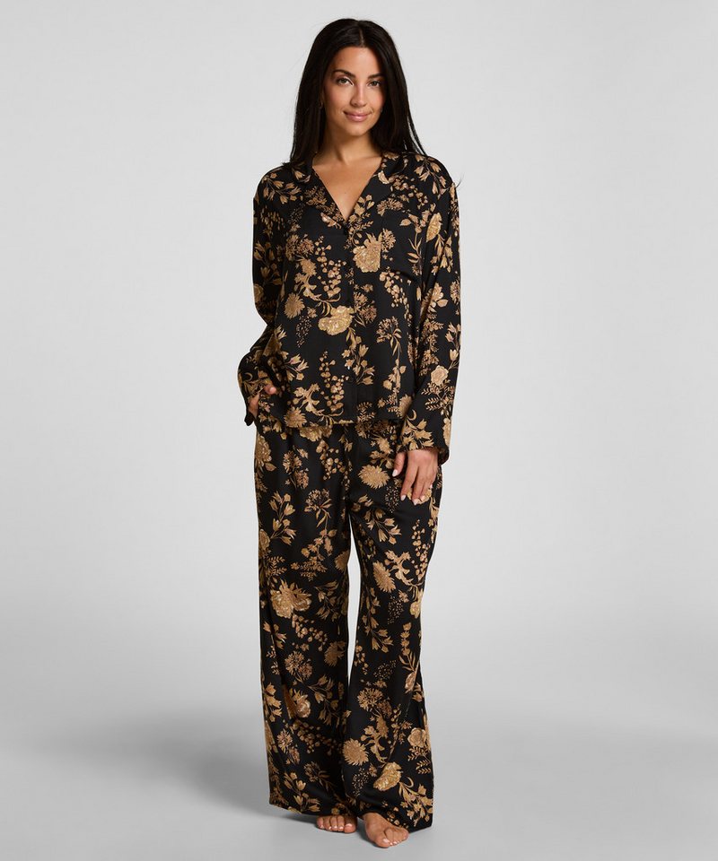 Hunkemöller Pyjama Jacket Woven Print – Bild 3 von 4