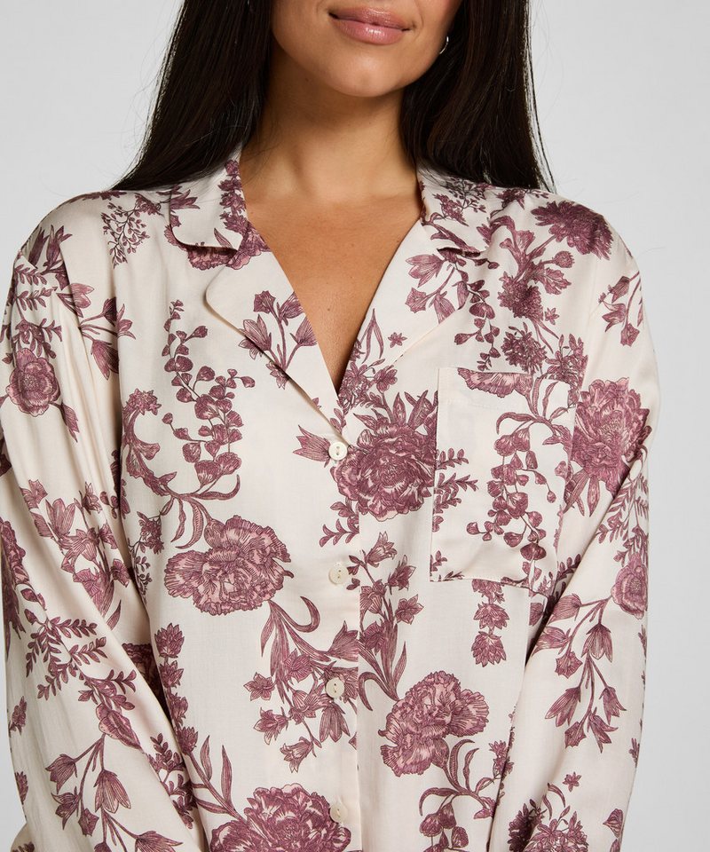 Hunkemöller Pyjama Jacket Woven Print – Bild 2 von 5