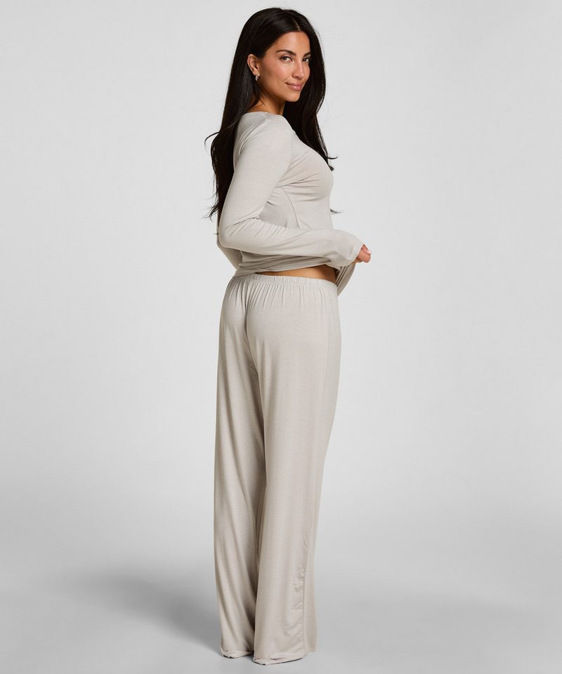 Hunkemöller Pyjama Pyjama Pants Striped Jersey – Bild 3 von 5