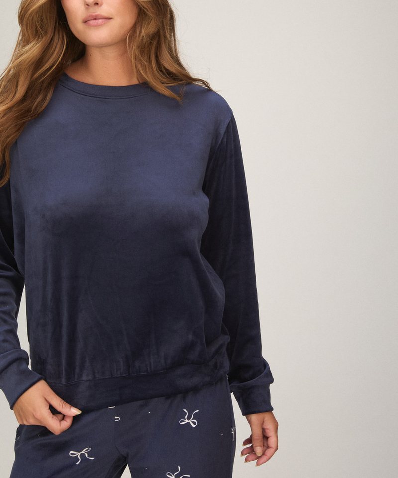 Hunkemöller Pyjama Pyjama Set Velours – Bild 2 von 5
