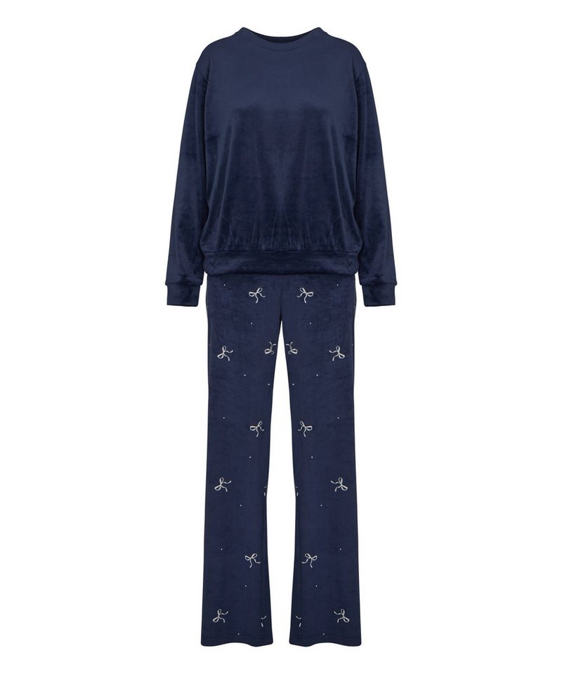 Hunkemöller Pyjama Pyjama Set Velours – Bild 5 von 5
