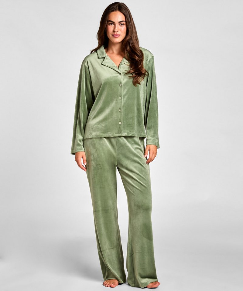 Hunkemöller Pyjama Velour Jacket – Bild 3 von 5