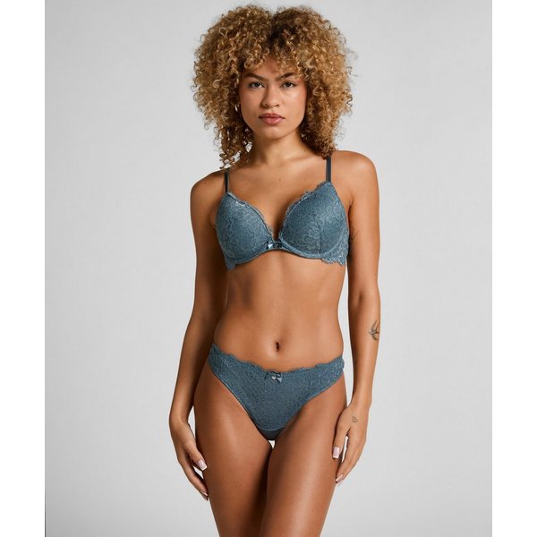 Hunkemöller String Marine Thong