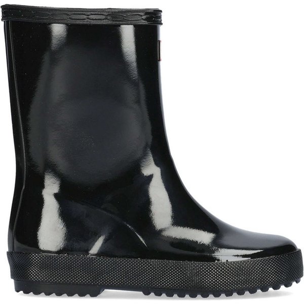 Hunter Hunter Kids First Gloss Boot Black Sneaker