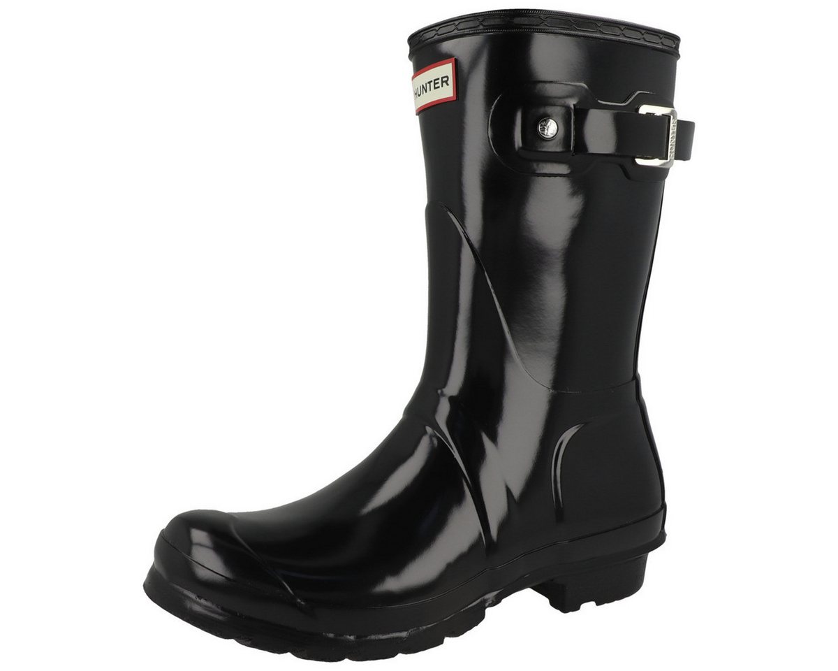 Hunter Original Short Gloss Boot Damen Gummistiefel – Bild 4 von 5
