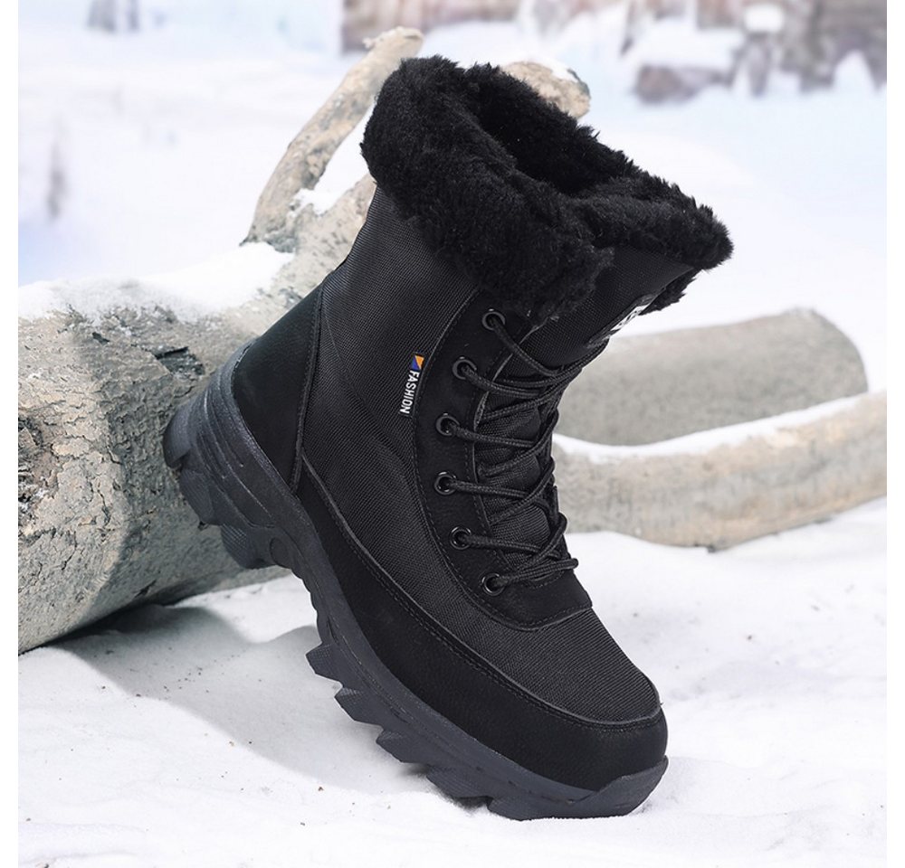 HUSK'SWARE Bequeme Winter-Schneestiefel Snowboots (Individuell anpassbare Schnürung, Warmes Winterdesign) – Bild 2 von 5