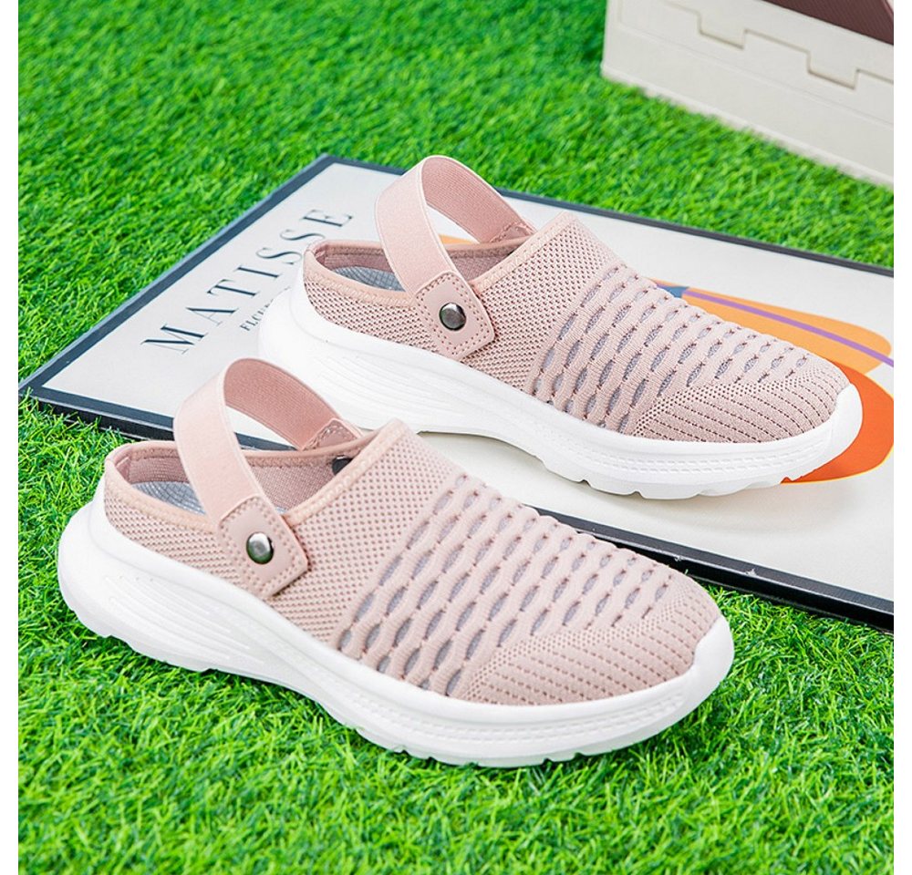 HUSK'SWARE Komfortable Damen Clogs Clog (halb offenes Design, gepolsterte Innensohle) Atmungsaktives Mesh-Obermaterial Rutschfeste und flexible – Bild 3 von 5