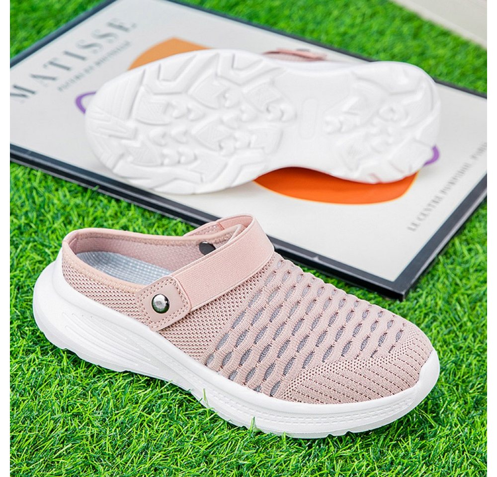 HUSK'SWARE Komfortable Damen Clogs Clog (halb offenes Design, gepolsterte Innensohle) Atmungsaktives Mesh-Obermaterial Rutschfeste und flexible – Bild 4 von 5