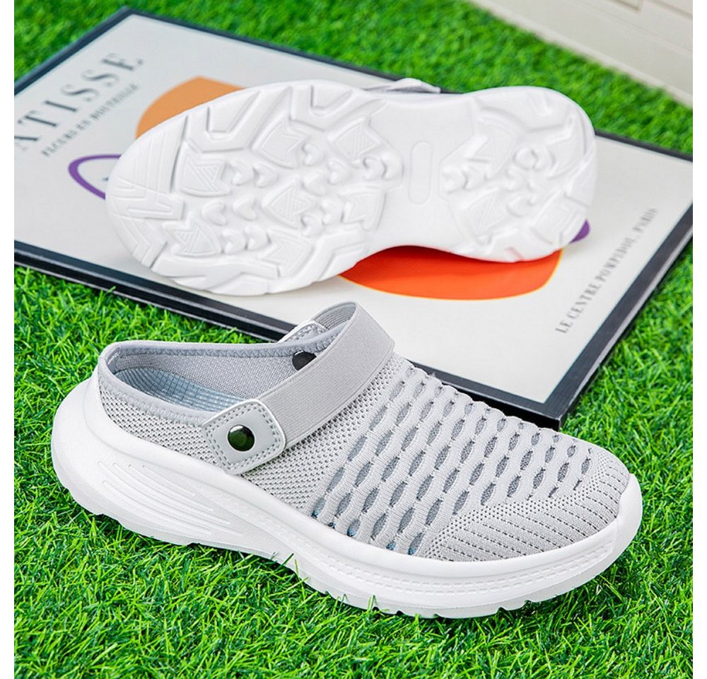 HUSK'SWARE Komfortable Damen Clogs Clog (halb offenes Design, gepolsterte Innensohle) Atmungsaktives Mesh-Obermaterial Rutschfeste und flexible – Bild 4 von 5
