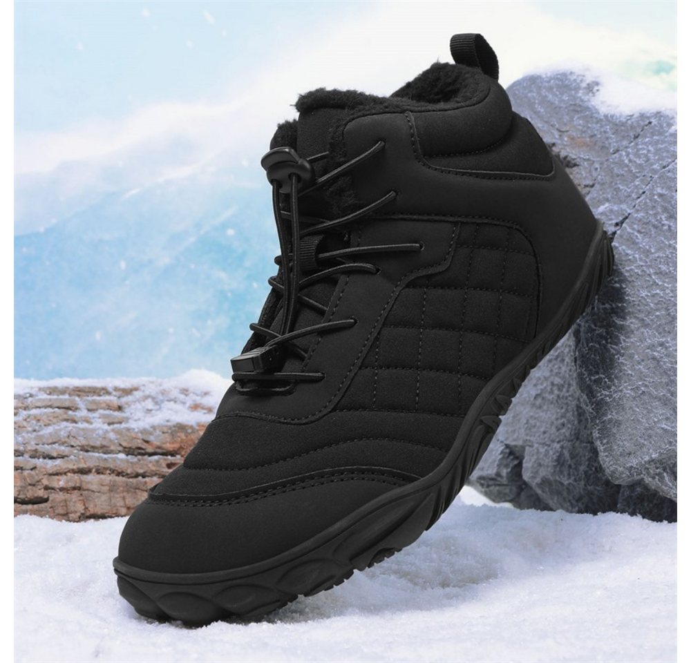 HUSK'SWARE Schneeschuhe (Warme Wanderschuhe, High-Top-Schuhe), efütterte Winterstiefel für Damen & Herrenr- ideal für kalte Tage – Bild 2 von 5