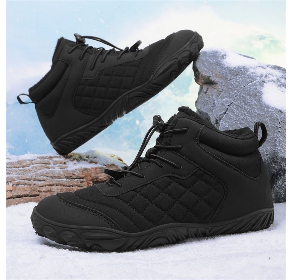 HUSK'SWARE Schneeschuhe (Warme Wanderschuhe, High-Top-Schuhe), efütterte Winterstiefel für Damen & Herrenr- ideal für kalte Tage – Bild 3 von 5