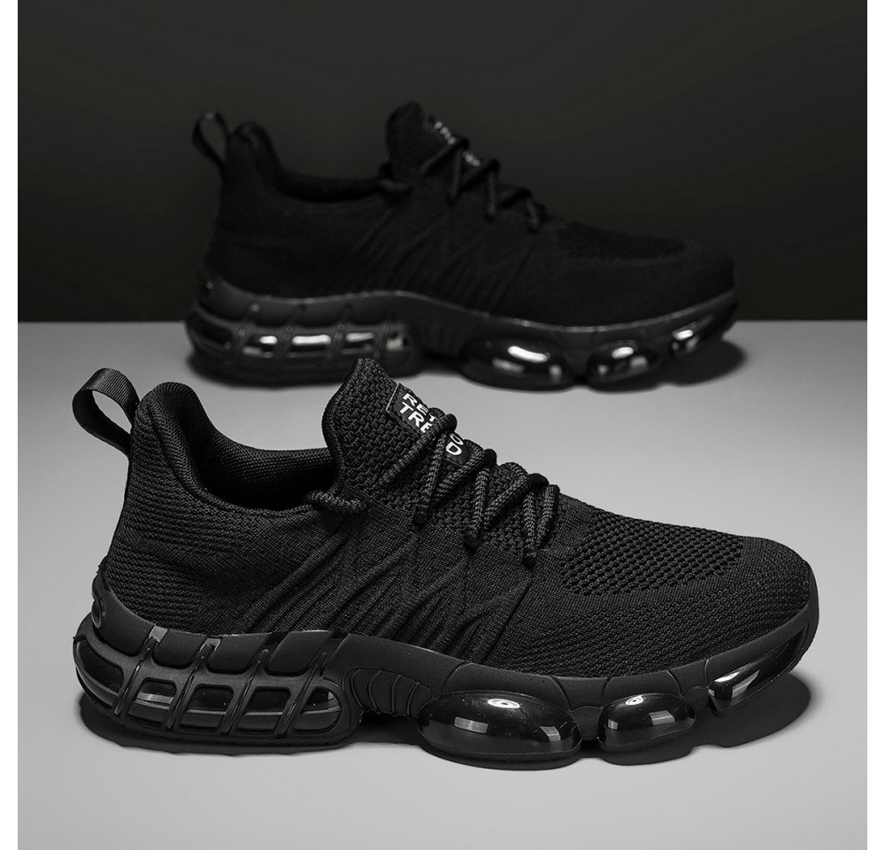 HUSK'SWARE Sneaker (TPR-Außensohle, Flyknit-Obermaterial, Stoßdämpfende Luftpolsterung) Herren verschleißfeste, rutschfeste – Bild 4 von 5
