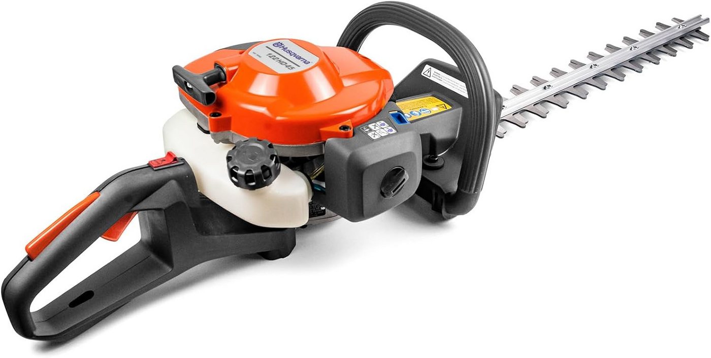 Husqvarna Benzin-Heckenschere 122HD45, 45 cm Doppelmesser, leicht zu starten, für ein sauberes Ergebnis – Bild 4 von 5