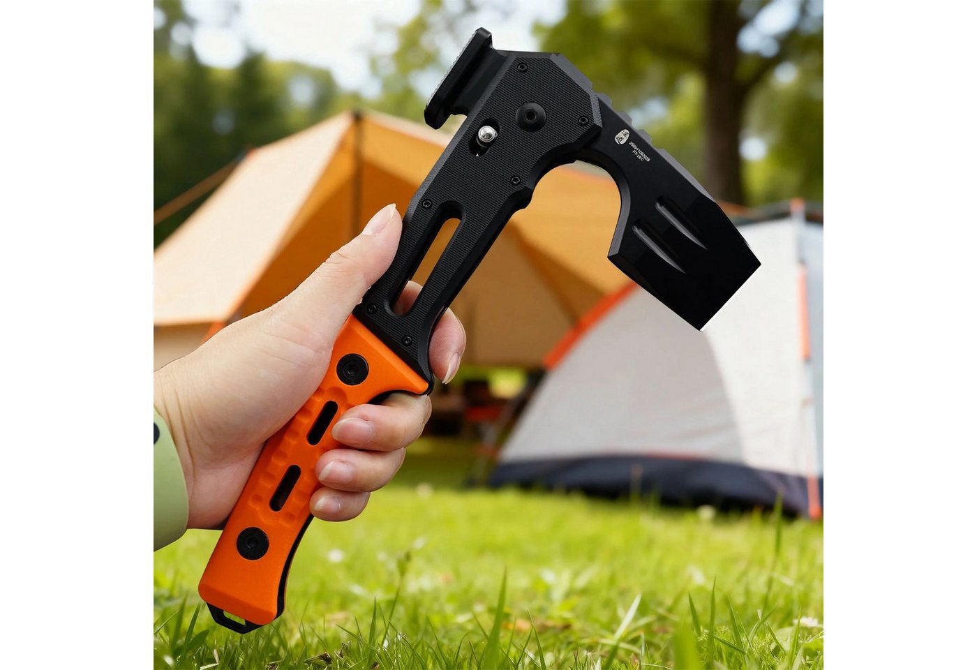 HX Outdoors Multitool OUTDOORS FALCILUX faltbare Axt FT-19 Black, (1 St) – Bild 2 von 5
