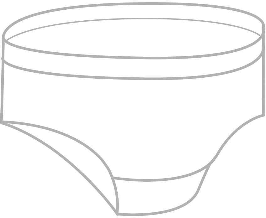 Hydas Inkontinenzslip aus Baumwolle mit integrierter Saugeinlage Diskret und zuverlässig, unsichtbar unter der Kleidung, waschbar – Bild 3 von 5