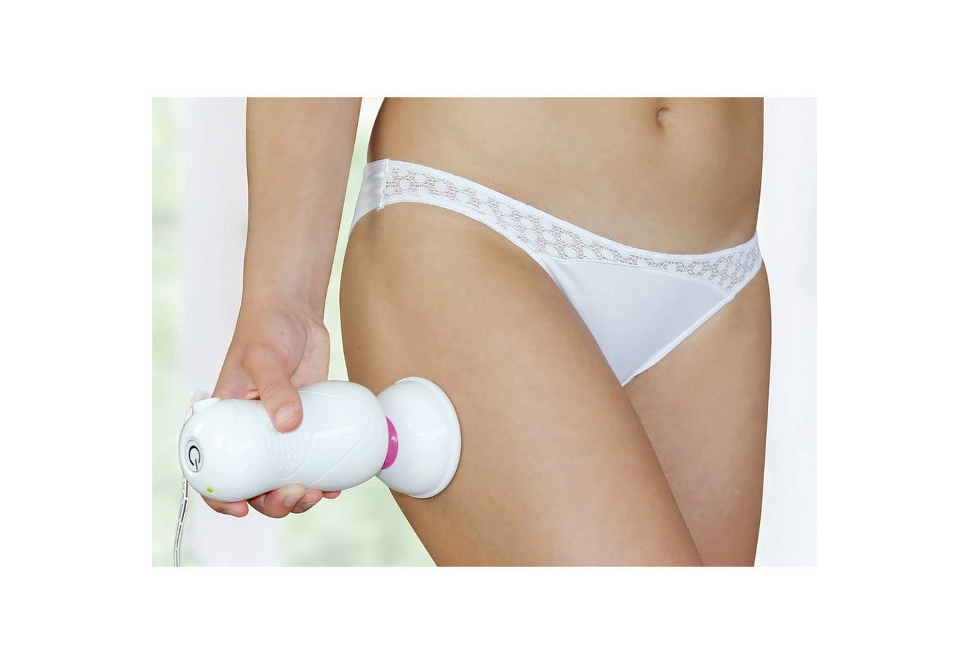 Hydas Massagegerät Massager Problemzonen Massage Handmassagegerät Massagepistole, 3-tlg., mit 2 Massageköpfen – Bild 4 von 5