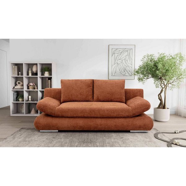 Hygger Möbelhaus Schlafsofa NEXT Schlafsofa mit Bettfunktion, Bettkasten & Federkern, 145 × 202 cm Liegefläche für den täglichen Schlaf, verstellbare Armlehnen,