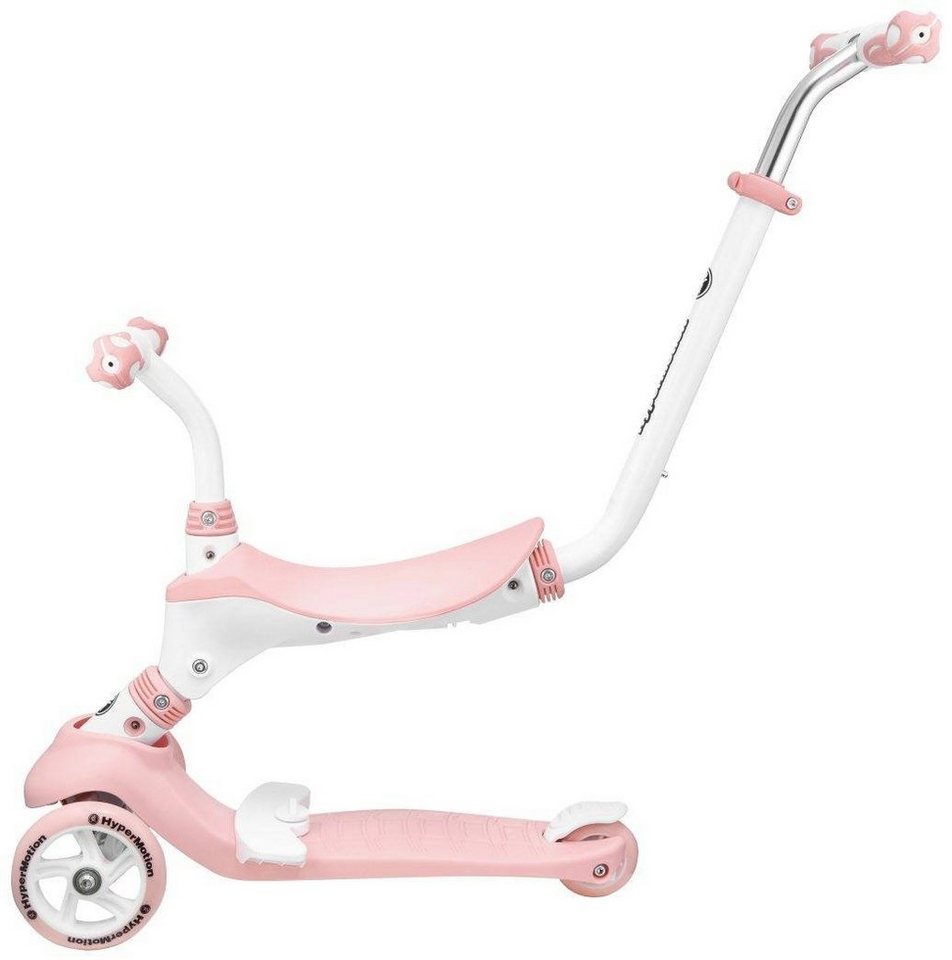 HyperMotion Dreiradscooter Roller 5in1 - Rosa, 0 km/h – Bild 4 von 5