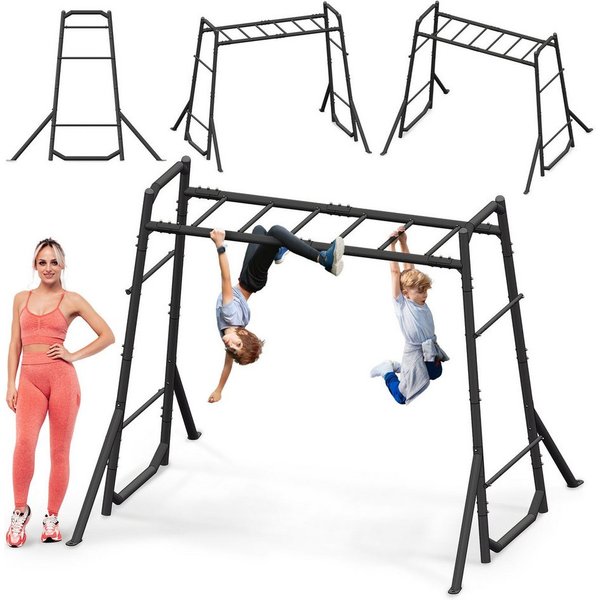 HyperMotion Klettergerüst SWING HYP21 Klettergerüst Outdoor – verzinkt, stabil & bis 200 kg