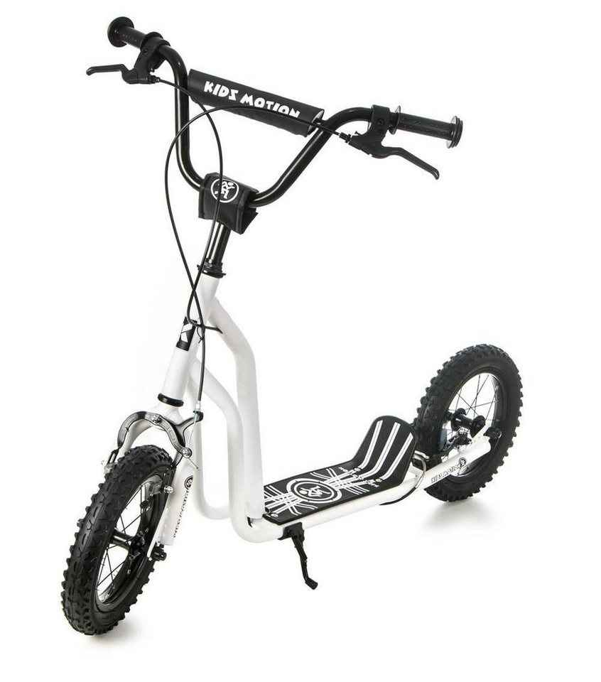 HyperMotion Scooter Roller VIVA 12, aufblasbare Räder 30 cm, Weiß, 15km top speed – Bild 3 von 5