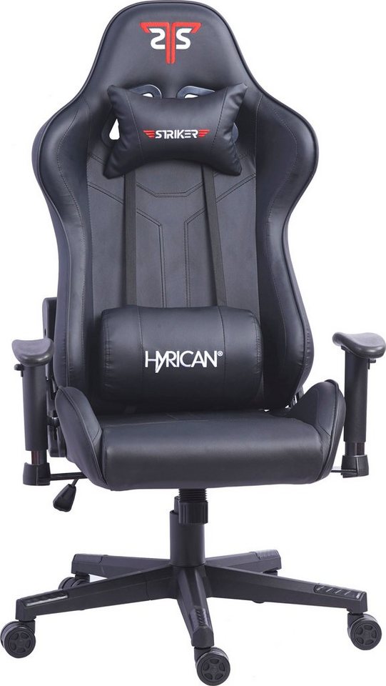 Hyrican Gaming-Stuhl Striker Gaming-Stuhl "Copilot" Gamingstuhl + Stuhlunterlage (Set), Bodenschutzmatte 1100x1100x2mm – Bild 2 von 5