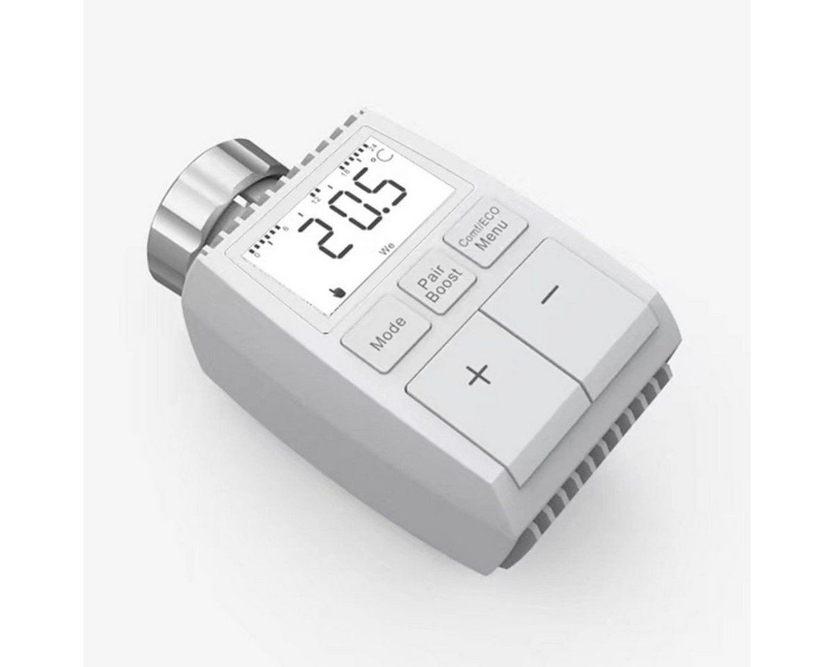 Hyrican Heizkörperthermostat programmierbares Heizkörperthermostat, Frostschutz, Nachtabsenkung, (2 St) mit Tag/Woche/Wochenend-Planer – Bild 5 von 5