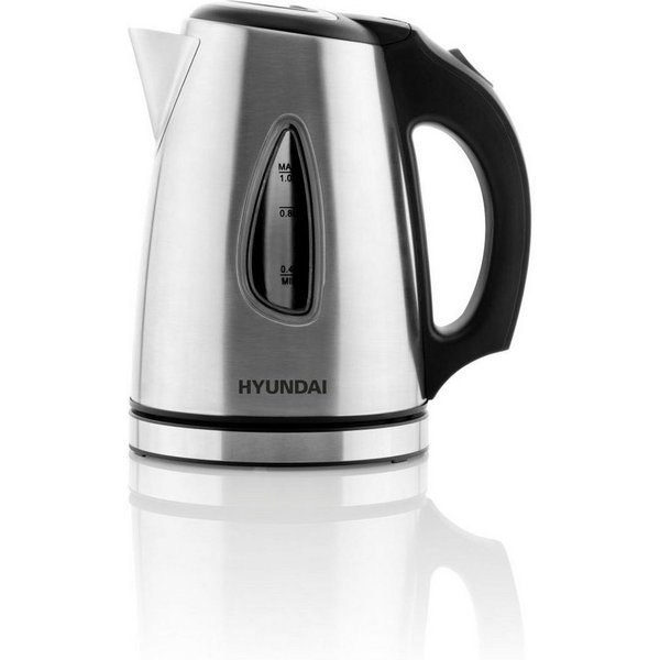 Hyundai Wasserkocher VK118, 1 l, 1630 W, Abschaltautomatik, Überhitzungsschutz, Drehbarer Sockel