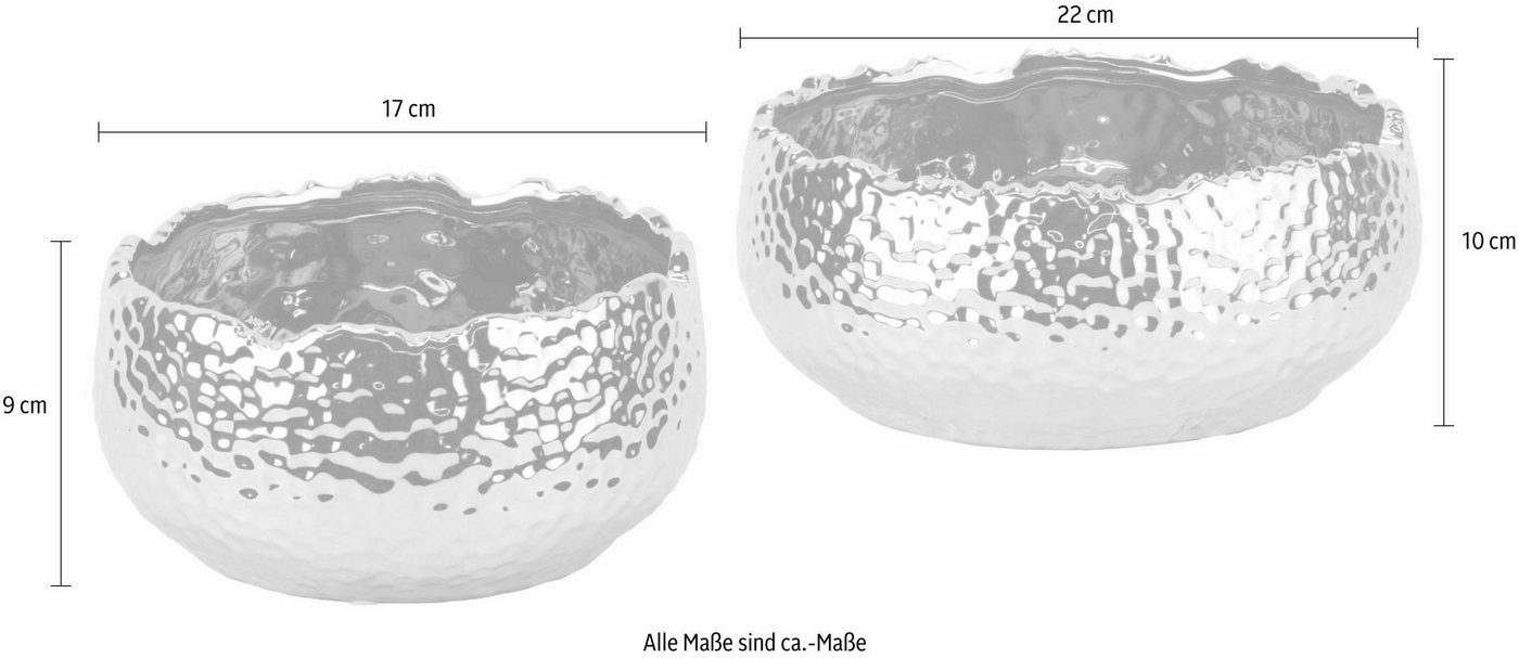 I.GE.A. Dekoschale (Set, 2) – Bild 2 von 3