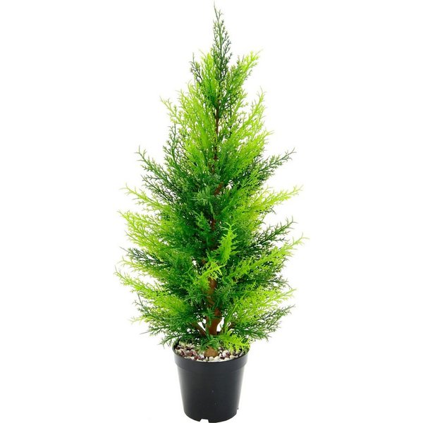 Kunstbaum Zypresse Zypresse, I.GE.A., Höhe 65 cm, im Topf