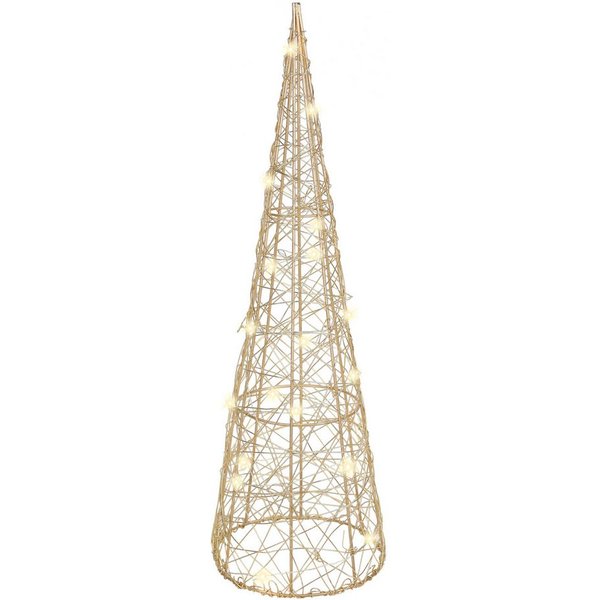 I.GE.A. LED-Dekofigur LED-Pyramide, Dekofigur Weihnachtspyramide Weihnachtsdeko Weihnachtsbaum Christbaum