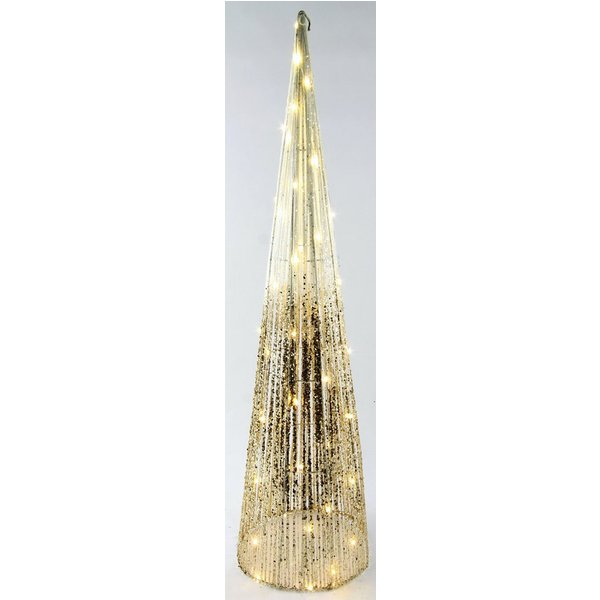 I.GE.A. LED-Dekofigur LED-Weihnachtspyramide, mit Timer Leuchtpyramide Weihnachtsbaum Tannenbaum Weihnachtsdeko Deko