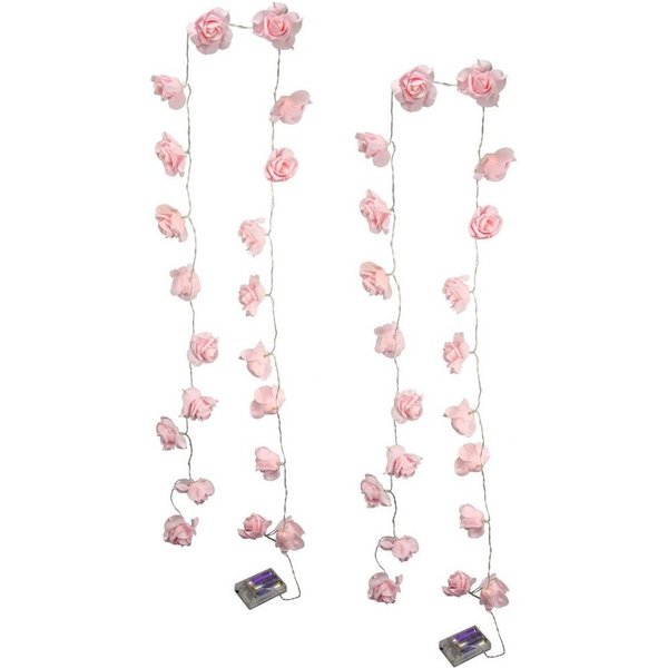 I.GE.A. LED-Lichterkette Rose
