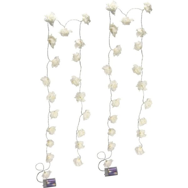 I.GE.A. LED-Lichterkette Rose