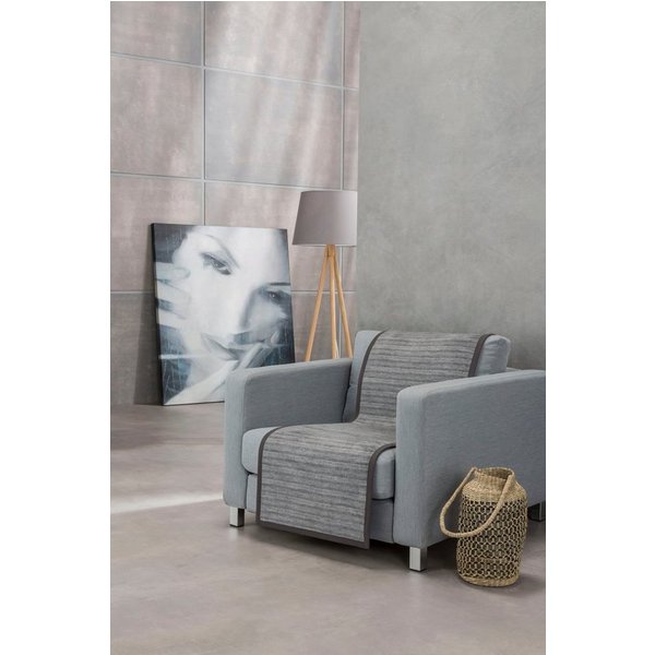 IBENA Sesselschoner Fano, B x H: 50 x 200 cm, mit modernen Streifen