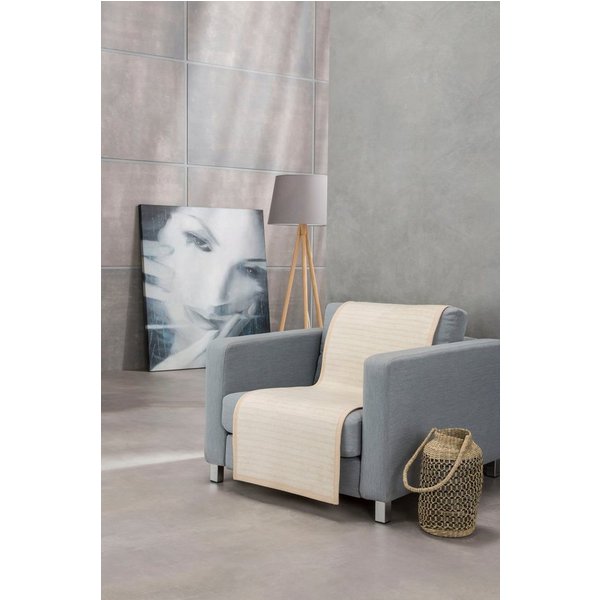 IBENA Sesselschoner Fano, B x H: 50 x 200 cm, mit modernen Streifen