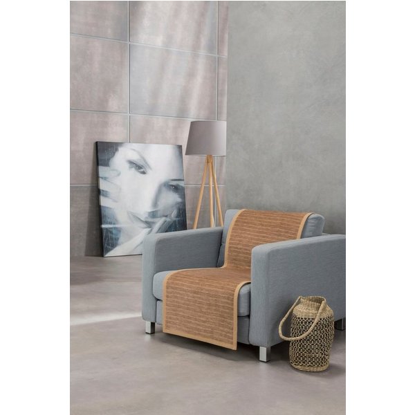 IBENA Sesselschoner Fano, B x H: 50 x 200 cm, mit modernen Streifen