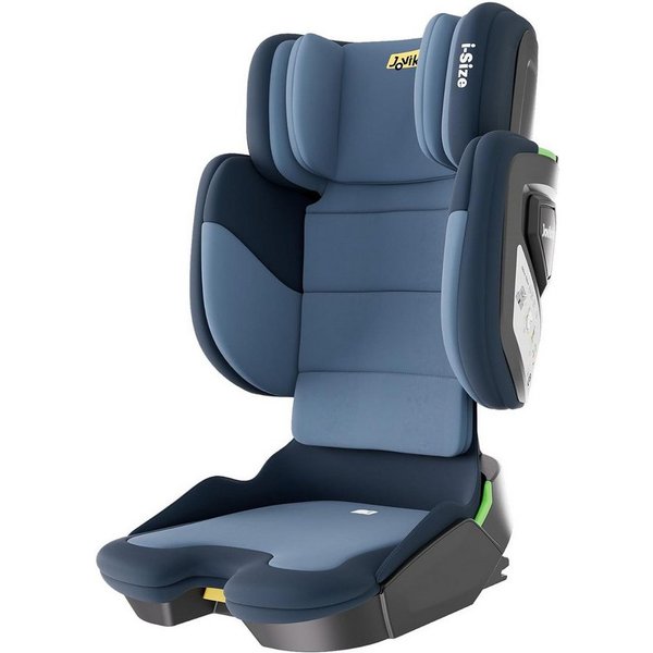 ibettertec Autokindersitz Faltbar Kindersitz mit ISOFIX, i-Size R129, ab: 100 cm, bis: 150 cm, (Kinderautositze ca. 3-12 Jahre), Kindersitzerhöhung mit Rückenle