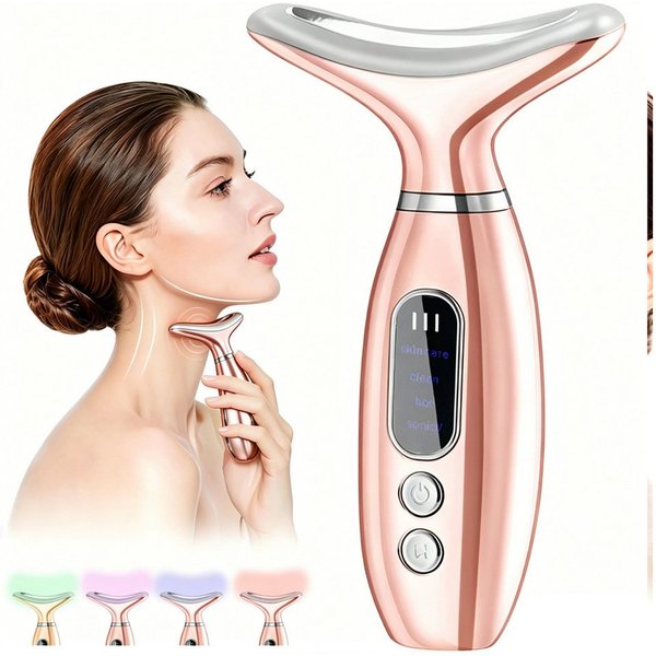 ibettertec Gesichtsmassagegerät Face Gerät Gesichtsmassagegerät, Gesicht Massagegerät lifting, mit 4 Modi Massagemodi Beauty Tool, Face Lifting Gerät für Gesich