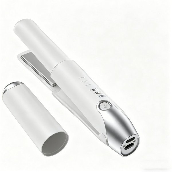 ibettertec Glätteisen Akku-Haarglätter,2-in-1 Haarglätter zum Locken und Glätten der Haare 10-Sekunden-Schnellaufheizung, 3 Heizstufen, Dualspannung für alle Ha