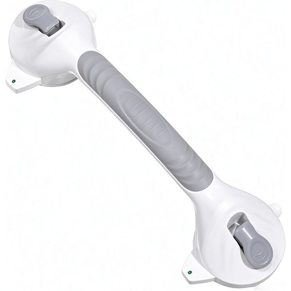 ibettertec Haltegriff Haltegriff mit Saugnapf Duschgriff Dusche ohne Bohren für Senioren, Badewannengriff ohne Bohren, Duschgriff mit Saugnapf, Sauggriff Bad