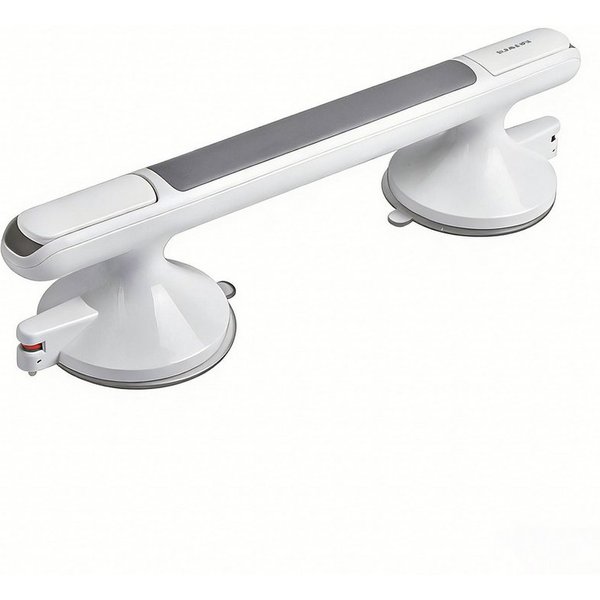 ibettertec Haltegriff Haltegriff mit Saugnapf Duschgriff Dusche ohne Bohren für Senioren, Badewannengriff ohne Bohren, Duschgriff mit Saugnapf, Sauggriff Bad